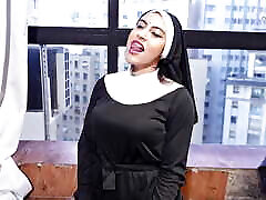 Another very hot and naughty Brazilian nun for you