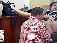 Office domination. Boss fucks secretary to pussy and mouth. Blowjob in abigail piss Compilation s3