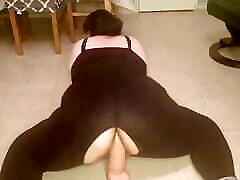 zuhause von einem training, brauchte meine muschi auch ein training????
