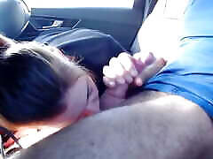 A Beautiful Stranger Sucks My Dick and Swallows Sperm in the jagilo boys in a City Parking Lot