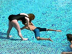frau und stiefmutter - teil 5 bringt den jungs das schwimmen bei