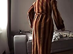 Cheating wife with a friend while her husband is at sleep frieand. Real