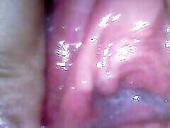 Camera inside your creampie vagina part two