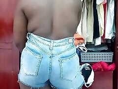 The hottest maid transparent bras her clothes