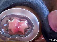 Extremely Close-Up: Fucking Toy and Cumshot Cum in Camera Lens Extremely Close-Up: Fucking Toy and Cumshot Cum in Camera Lens