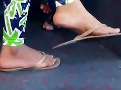 thief man and cute small feet