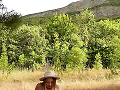 Hot young Angelica Heaven has dirty sex in the mountains and takes urine in mouth