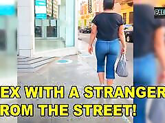 Street Girl, I Don&039;t Have Enough to Pay Her Debt and I Ended up Fucking a Strange Man Until He Makes Him Cum