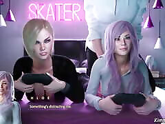 apocalust - gamergirl teil 1 - riesiger 12-zoll-schwanz lenkt sie davon ab, ihr gameplay zu gewinnen