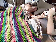 Andy Records Liza Stroking His Dick