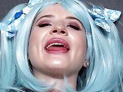 Horny dirty slut Vanessa Hillz gets fucked with a big dildo.