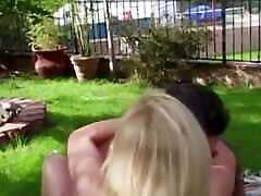 The Favourite Thing to This Hot Blonde Is Anal Sex Outside in the Fresh Air