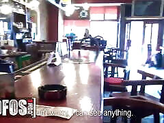 MOFOS - Barmaid Rihanna Samuel Gets A Pounding And A Messy Cumshot From A jav pissing uncensored Behind The Bar