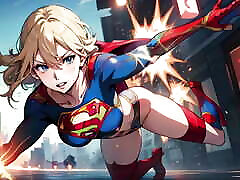 Supergirl Vs The Hulk - Veins of Justice