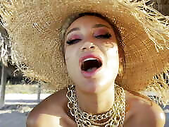 Monika Fox Solo Masturbation With Squirt And lodi garden mms video On Beach