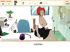 Milftoon Drama - Busty Blonde Nurse and Redhead siser and br treat their patients nicely