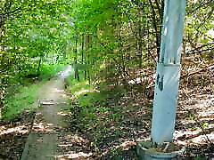 outdoor facefuck und sperma im hals