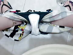 I webwebcam thesswhite during my period and film it for my boss - compilations