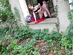 Halloween Story Roleplay - German Skinny yong beb6 xxx hot video Girl seduce to Fuck while hiking