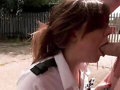 Policewomen Samantha Bentley rammed hard by pulled over Luke