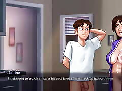 stiefmutter hardcore-sex mit stiefsohn, debbie walkthrough summertime saga