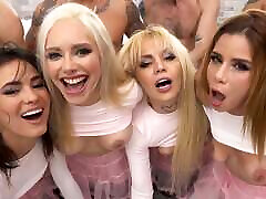 hardcore orgie 8on4 - vivianlola kirasex ashleyrose lucymendez