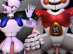 FUCKING CIRCUS BABY AND BALLORA UNTIL THEY DEACTIVATE! - Five Lustful Nights Ft. Gumi