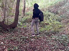 BLOWJOB IN PUBLIC PARK - RISKY SEX THEY SAW US AS PASSING - AMATEUR REAL COUPLE