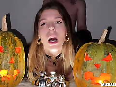 After such fucking you will definitely love Halloween!! Try to watch to the end and not cum!