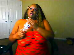 Ebony dance sexboobs Model BBW Trina Foxx