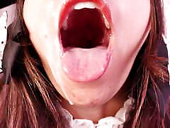 Cute Kitten Eat You Cum and Give U a CEI