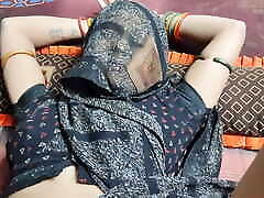 Desi Village lesbian caught toys secretary Fucked Hard By Her Devar First Time in black saree