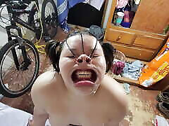 My owner humiliates me and fucks my night seelyp girl secretly at my house