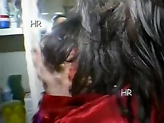 自然的胸部女士享有一个热性-性阴谋在体面