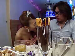 The Lovely Date Ends with the Beautiful Asian Having Her Perfect Pussy Eaten and Creampied