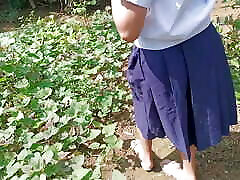 LUCKY GARDENER FUCK STUDENT OUTDOOR sindhi girlsexy TIGHT PUSSY SOAKING