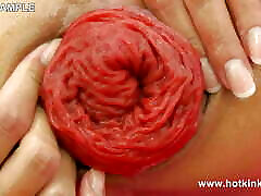 Extreme Anal Balls Insertion & Prolapse on Farm