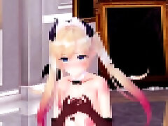 MMD Yuzuki Choco Haniwas Miniature Garden