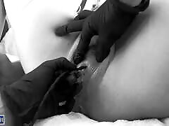 爸爸伸展我的Peehole-冠冕堂皇的特写