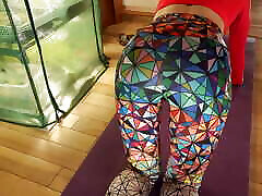 Homemade hard erotic dpp fucking in yoga pants. Amateurs couple