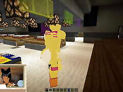 minecraft fapcraft: fazclaires nightclub edition я трахаю чику в киску и трогаю ее сиськи