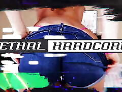 lethalhardcore - блондинка обожает, когда член долбит ее киску