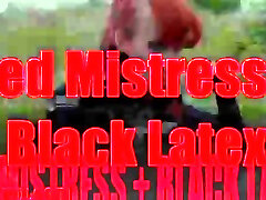 Red-XXX - Red Mistress Plus Black Latex