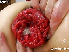 Hotkinkyjo Fucking Anal lukano video Dildo From Mrhankey and Prolapse