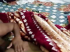 Indian bhabhi having blowjob with her husband.