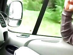 A Hot and Slim German Babe Fucking a Dude in the Car
