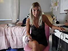 College Girl Gives in Easily and CHEATS on her Long Distance BF!!!