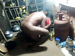 Naked sister-in-law and fucked in the village kitchen