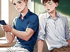 He Brought a Classmate....