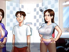 The girl who took the opportunity and had sex with her younger Ghalib in the bathroom